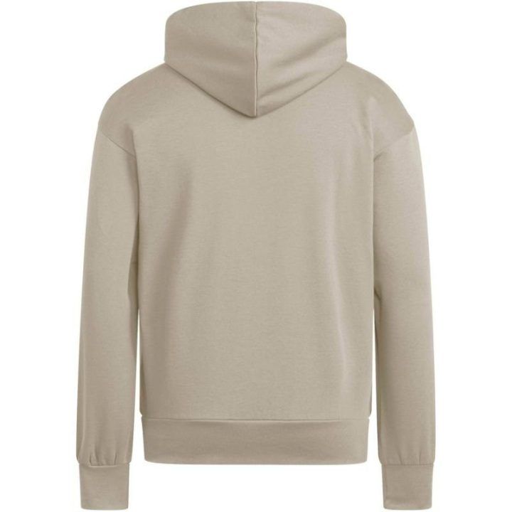Vyriškas džemperis su gobtuvu adidas Essentials Feelcozy, smėlio spalvos
