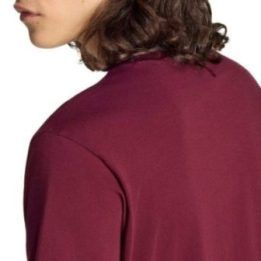 Vyriški marškinėliai adidas Essentials Small Logo, bordo