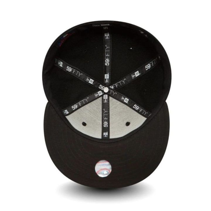 New Era 59FIFTY LA Dodgers kepurė su snapeliu, juoda