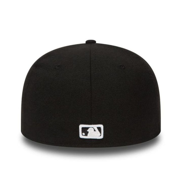 New Era 59FIFTY LA Dodgers kepurė su snapeliu, juoda