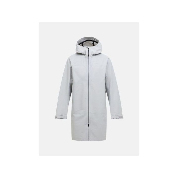 Vyriška striukė Peak Performance Treeline Hipe 2.5L Shell Parka, pilka