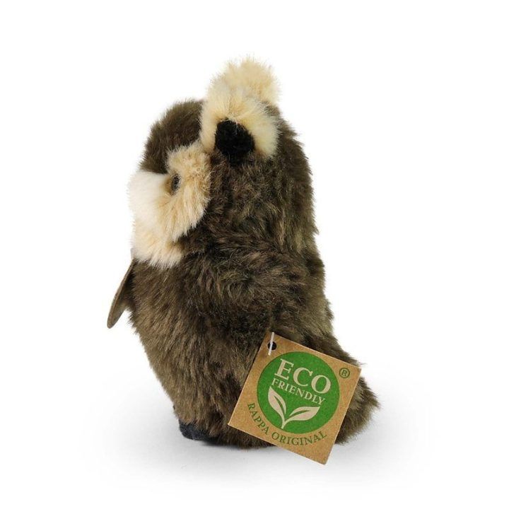 Minkštas žaislas pelėda Rappa, 13 cm, ekologiškas