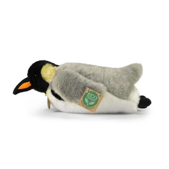 Minkštas žaislas pingvinas Rappa, 28 cm, ekologiškas