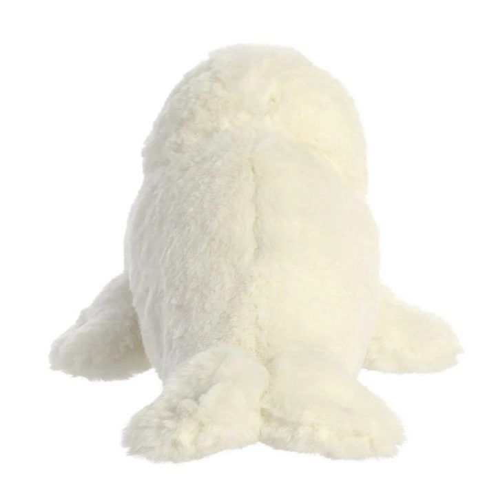 Minkštas žaislas Eco Nation baltas ruonis, 30 cm