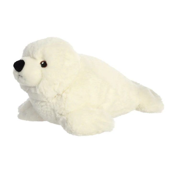 Minkštas žaislas Eco Nation baltas ruonis, 30 cm