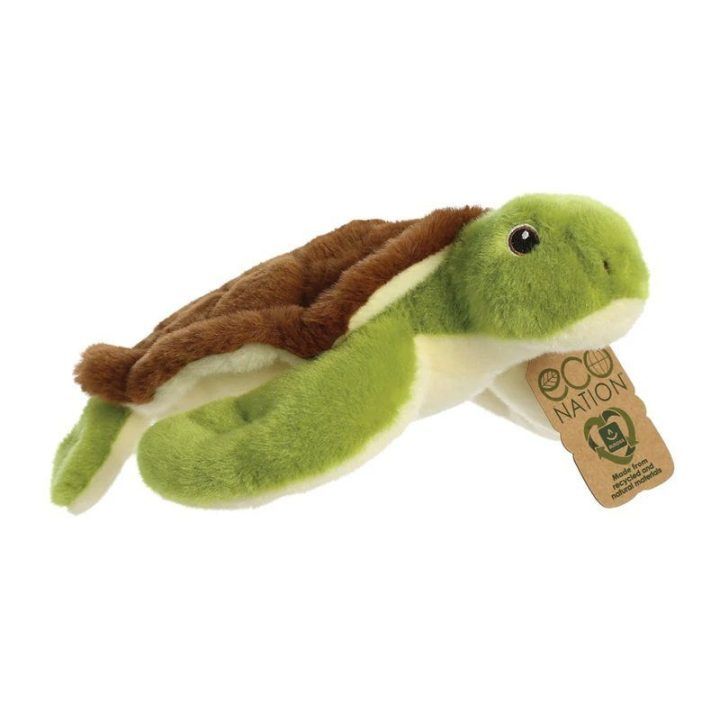 Minkštas žaislas Eco Nation jūrų vėžlys, 27 cm