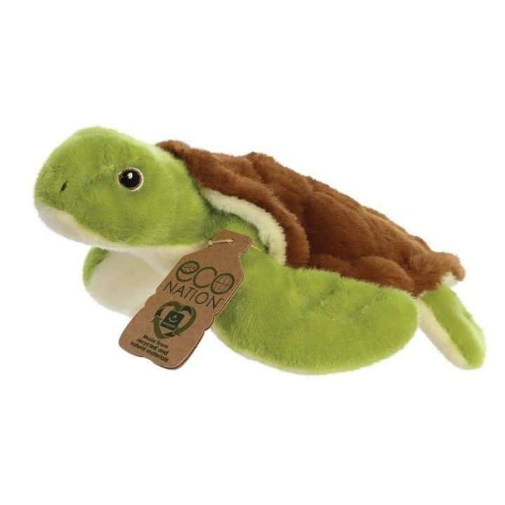 Minkštas žaislas Eco Nation jūrų vėžlys, 27 cm