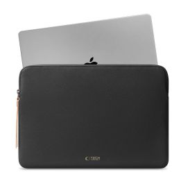 Tech-Protect Fleece laptopo dėklas 13–14 colių, juodas