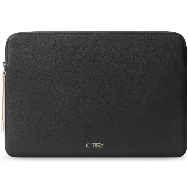 Tech-Protect Fleece laptopo dėklas 13–14 colių, juodas