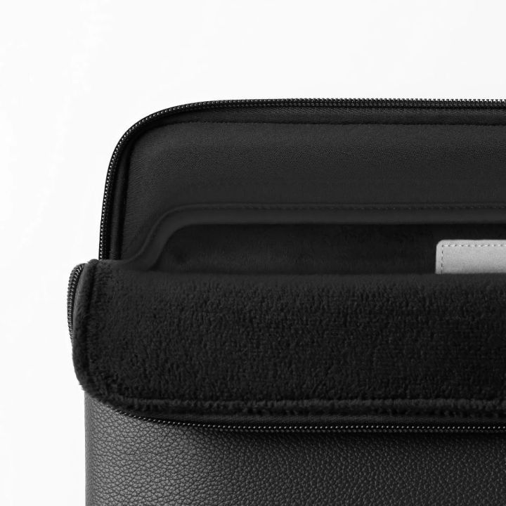 Tech-Protect Fleece laptopo dėklas 13–14 colių, juodas