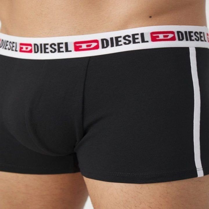 Vyriški bokseriai Diesel Shawn, 3 vnt., juodi