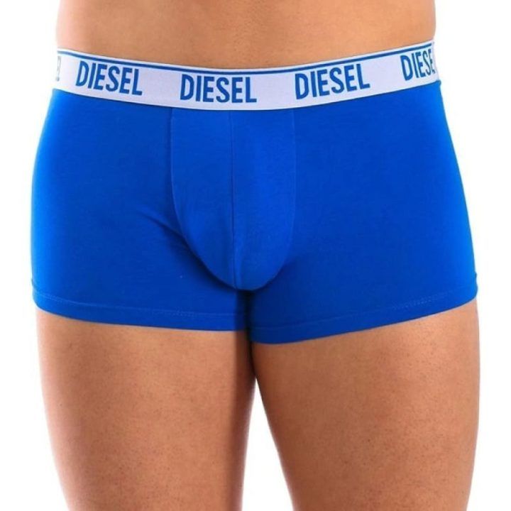 Vyriškos bokserinės trumpikės Diesel Shawn, 3 vnt., mėlynos