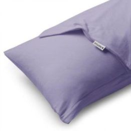 Pagalvės užvalkalas Amber AmeliaHome, violetinis, fi20 × 145 cm, 2 vnt.