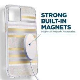 Dėklas iPhone 14 / iPhone 13 su perlamutru, Case-Mate