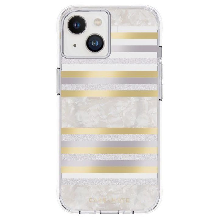 Dėklas iPhone 14 / iPhone 13 su perlamutru, Case-Mate
