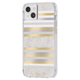 Dėklas iPhone 14 Plus Case-Mate Pearl Stripes su MagSafe