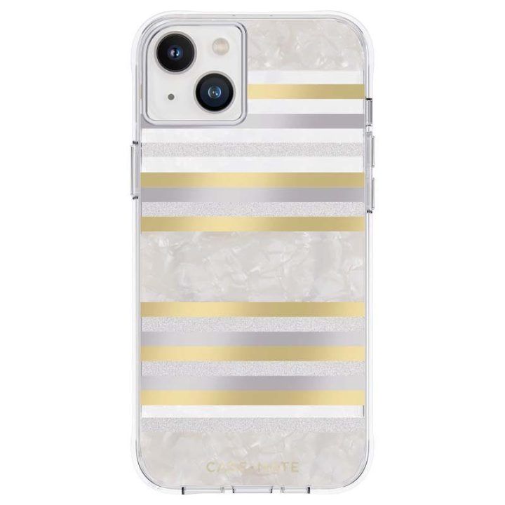 Dėklas iPhone 14 Plus Case-Mate Pearl Stripes su MagSafe