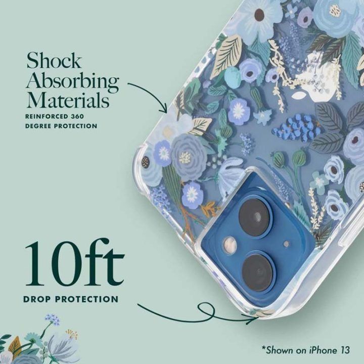 Dėklas iPhone 14 Plus Rifle Paper, Garden Party Blue