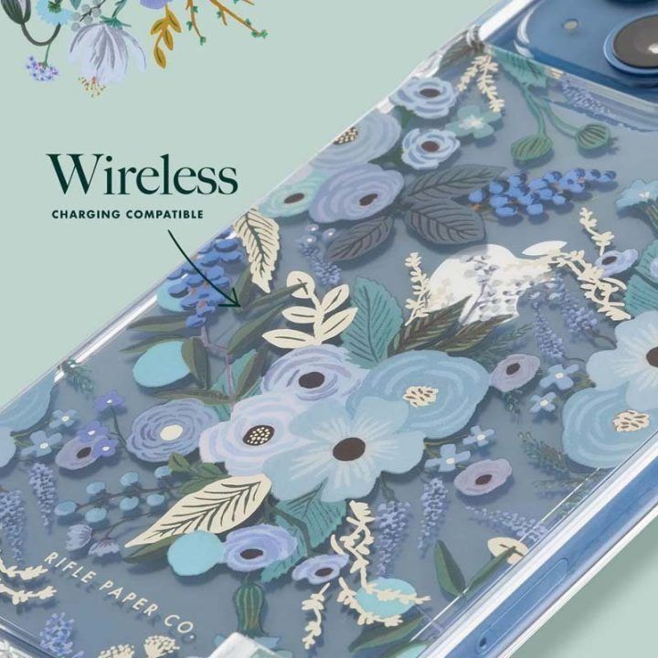 Dėklas iPhone 14 Plus Rifle Paper, Garden Party Blue