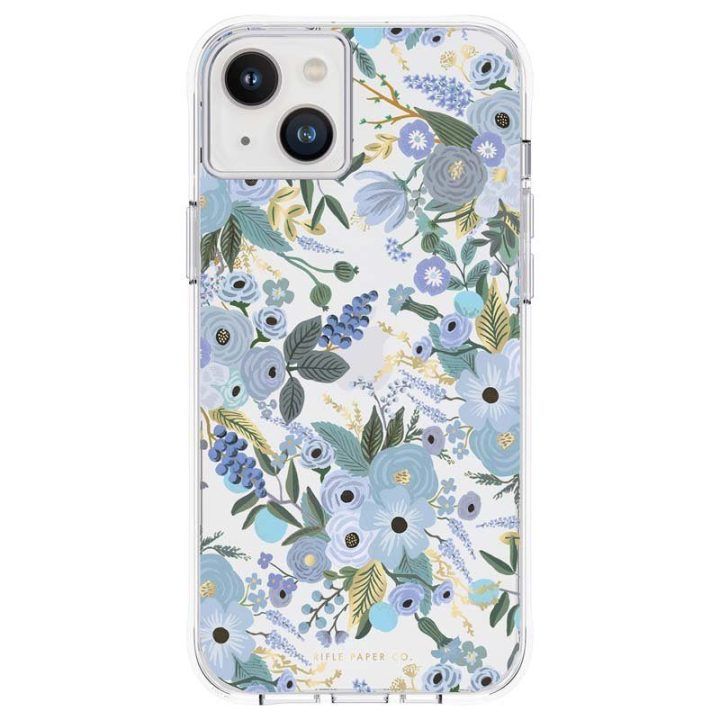 Dėklas iPhone 14 Plus Rifle Paper, Garden Party Blue
