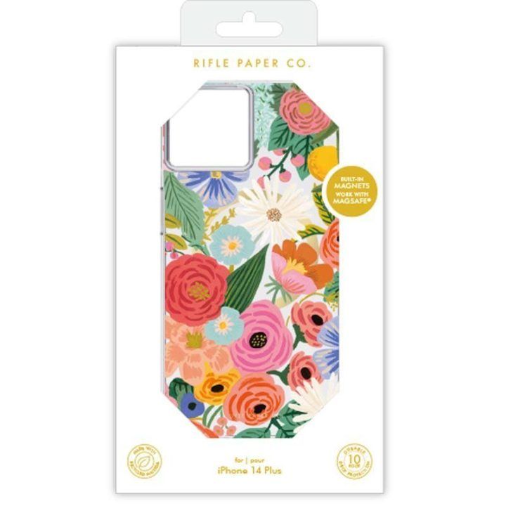 Dėklas iPhone 14 Plus Rifle Paper Clear MagSafe