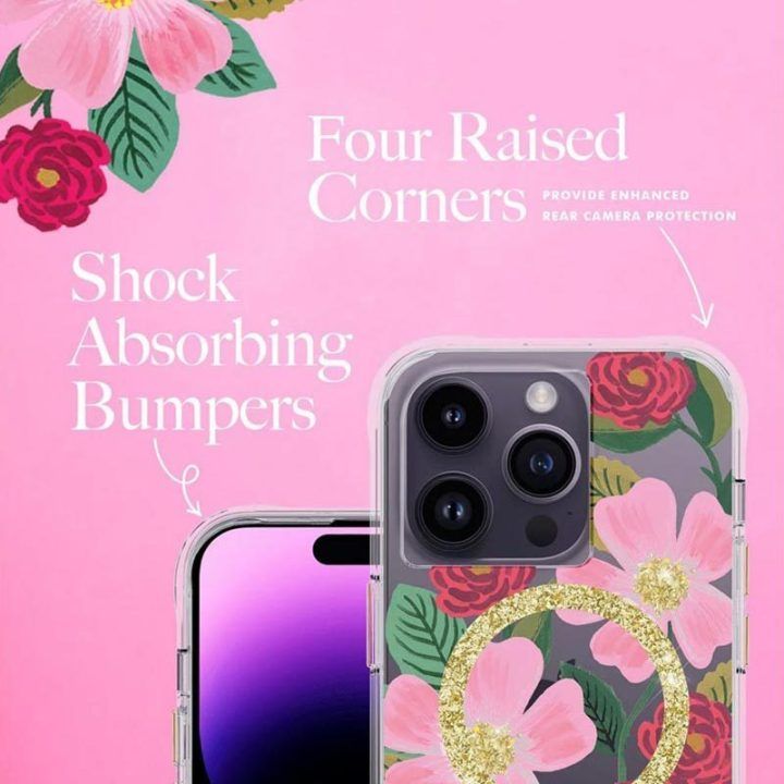 Dėklas iPhone 14 Pro Rifle Paper Rose Garden