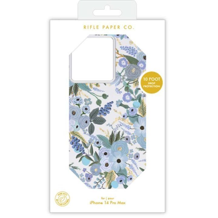 Dėklas iPhone 14 Pro Max, Garden Party Blue, Rifle Paper