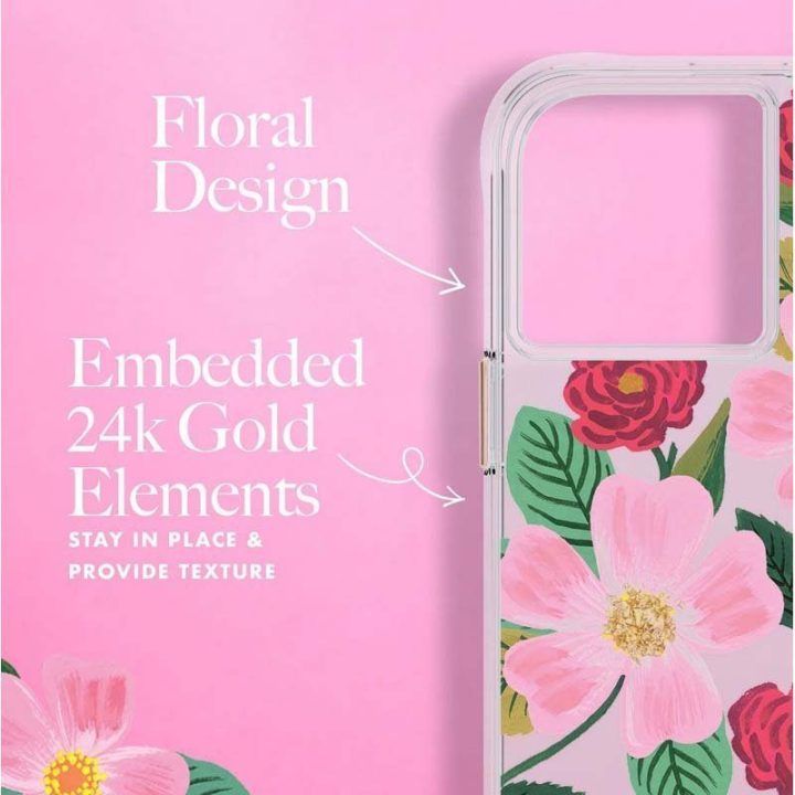 Dėklas iPhone 14 Pro Max Rifle Paper Rose Garden