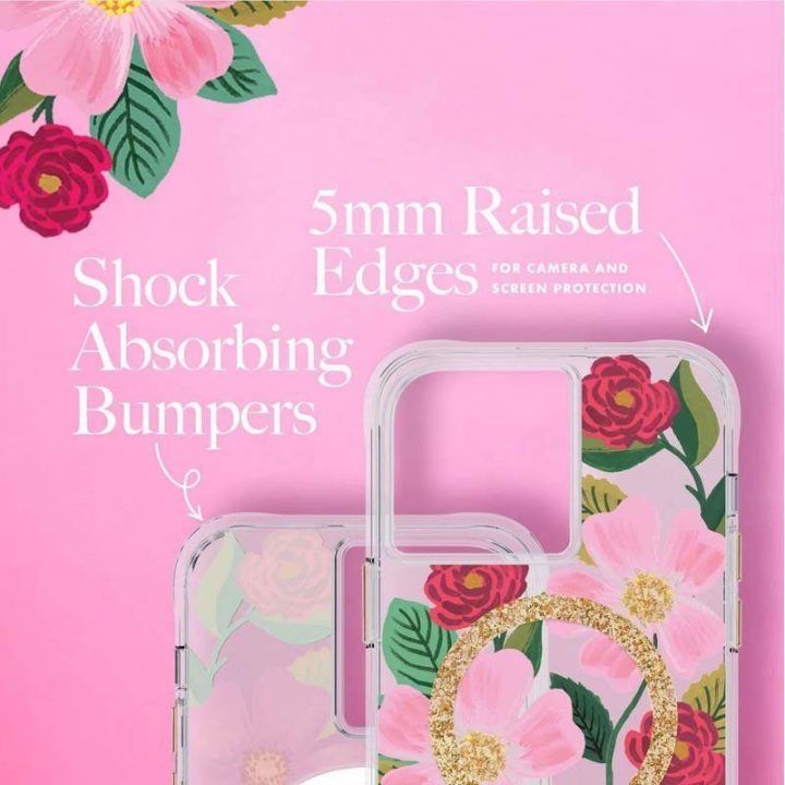 Dėklas iPhone 14 Pro Max Rifle Paper Rose Garden