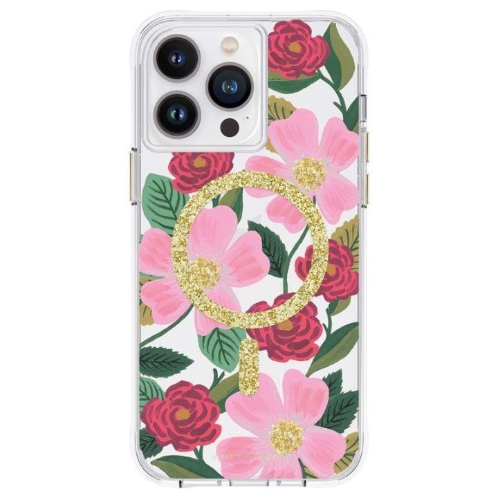 Dėklas iPhone 14 Pro Max Rifle Paper Rose Garden