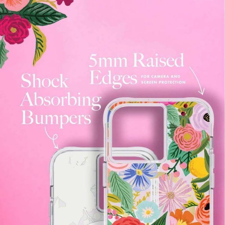 Dėklas iPhone 14 Pro Max Rifle Paper Garden Party Blush