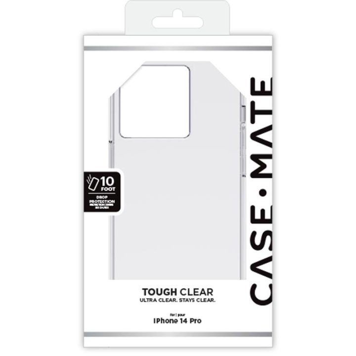 Permatomas dėklas iPhone 14 Pro Case-Mate Tough Clear