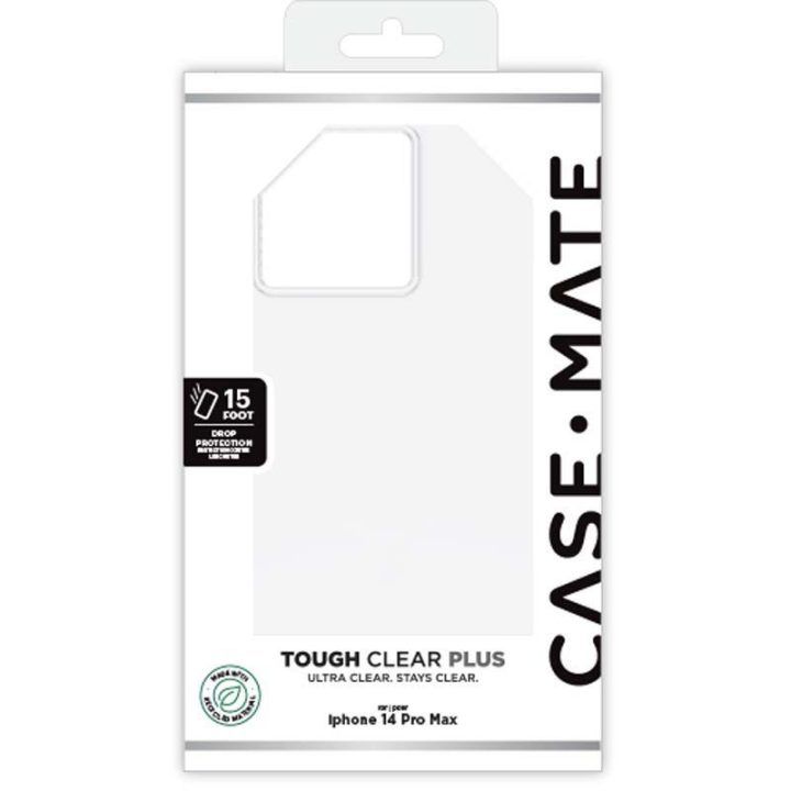 Permatomas dėklas iPhone 14 Pro Max Case-Mate Tough Clear