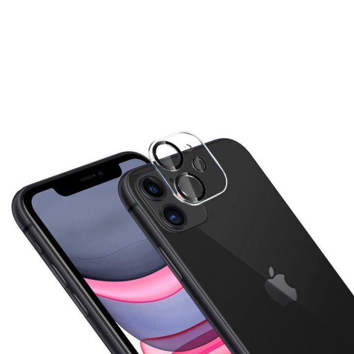 Apsauginis stiklas kamerai Crong Lens Shield iPhone 11