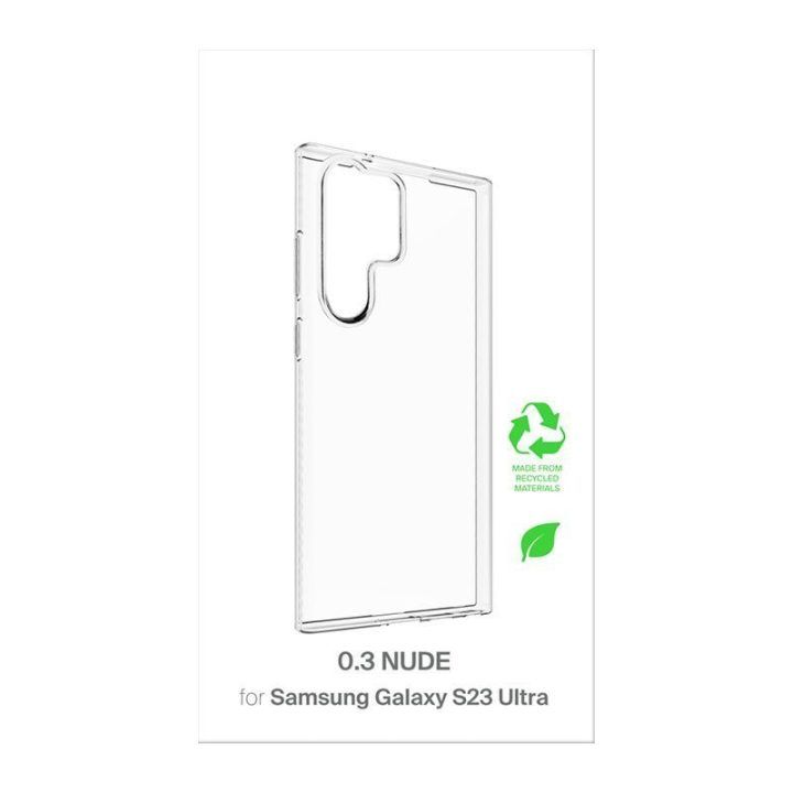 Permatomas dėklas Samsung Galaxy S23 Ultra Puro 03 Nude
