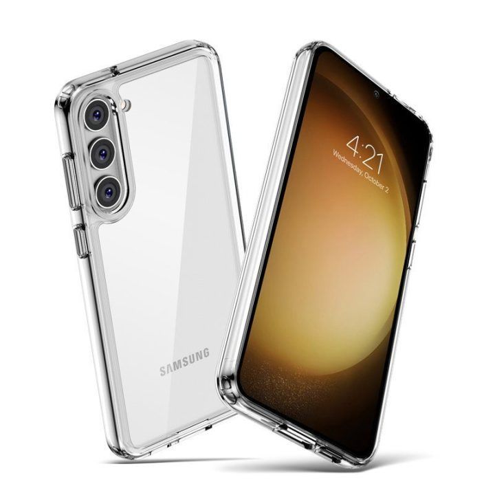 Permatomas dėklas Samsung Galaxy S23 Crong Crystal Shield Cover