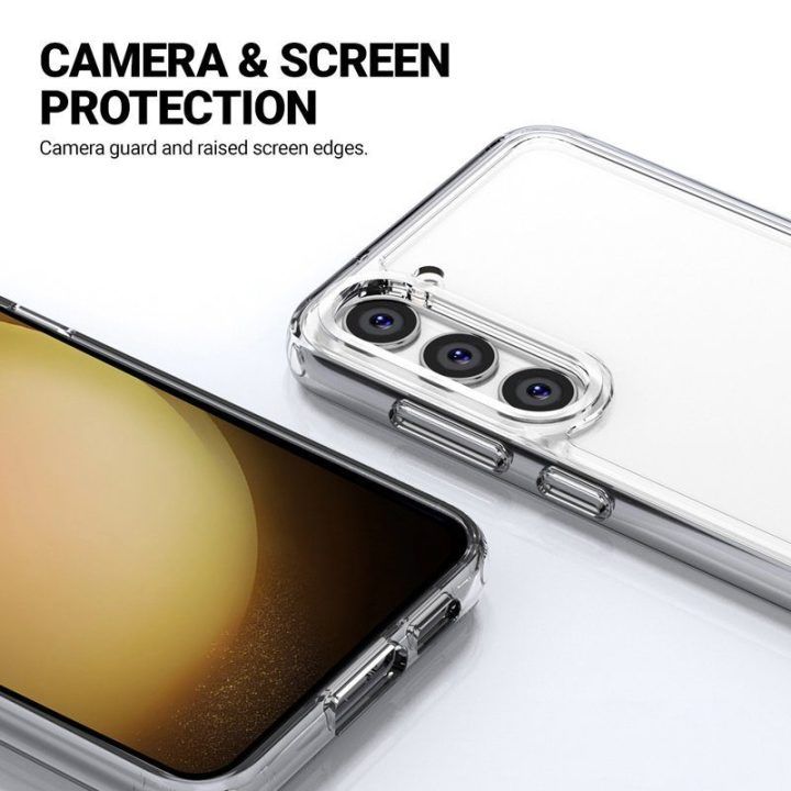Permatomas dėklas Samsung Galaxy S23 Crong Crystal Shield Cover