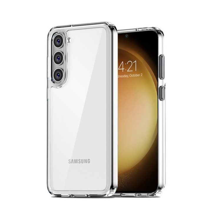 Permatomas dėklas Samsung Galaxy S23 Crong Crystal Shield Cover