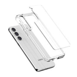 Permatomas dėklas Samsung Galaxy S23+ Crong Crystal Shield