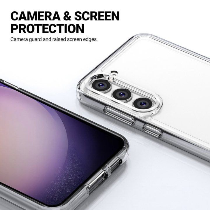 Permatomas dėklas Samsung Galaxy S23+ Crong Crystal Shield