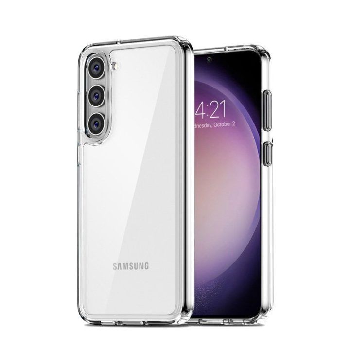 Permatomas dėklas Samsung Galaxy S23+ Crong Crystal Shield