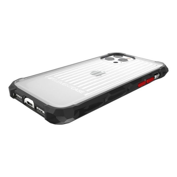 Dėklas iPhone 13 Pro Element Case Special Ops, juoda/permatoma