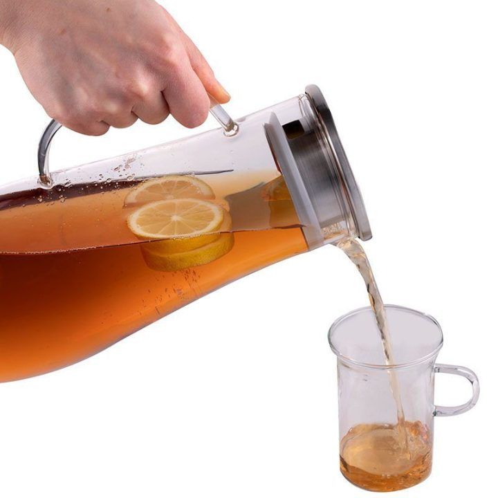Stiklinė ąsotis su rankena, 1,4 l, Alpina