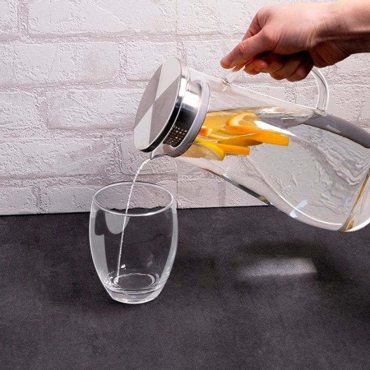 Stiklinė ąsotis su rankena, 1,4 l, Alpina