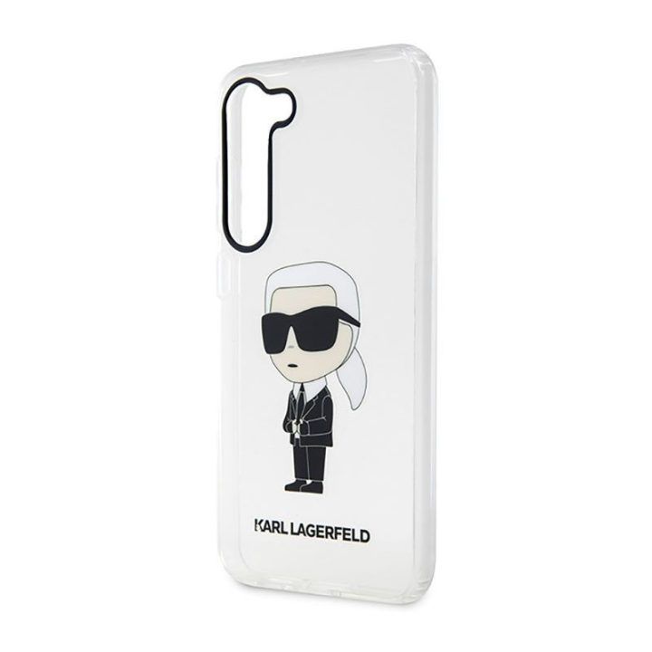 Permatomas dėklas Samsung Galaxy S23, Karl Lagerfeld