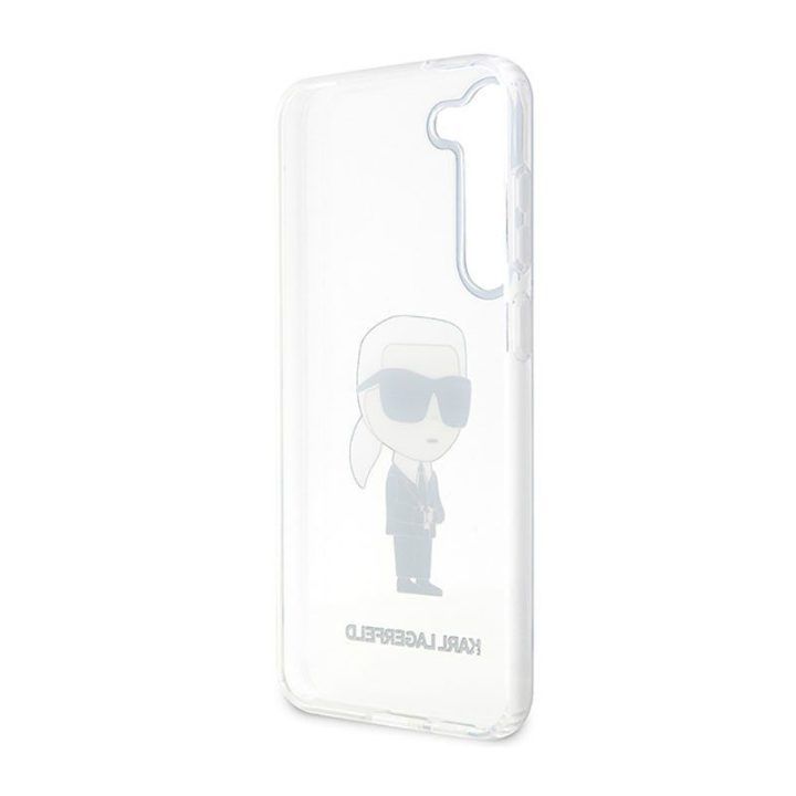 Permatomas dėklas Samsung Galaxy S23, Karl Lagerfeld