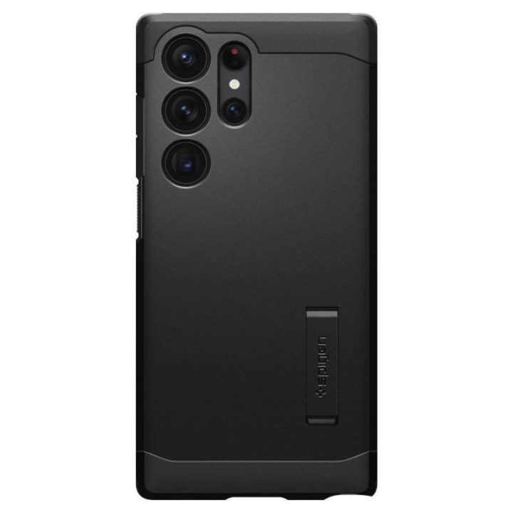 Spigen Tough Armor dėklas Samsung Galaxy S23 Ultra, juodas
