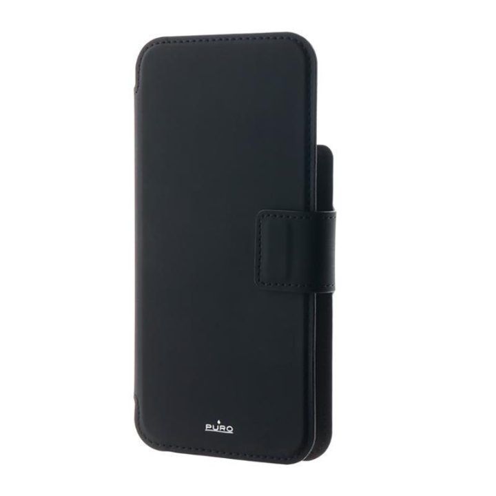 PURO Folio dėklas iPhone 13 Pro / 14 Pro, juodas