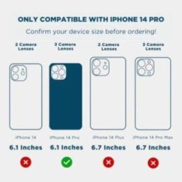 Dėklas iPhone 14 Pro Case-Mate Tough Plus MagSafe, la La Lavender