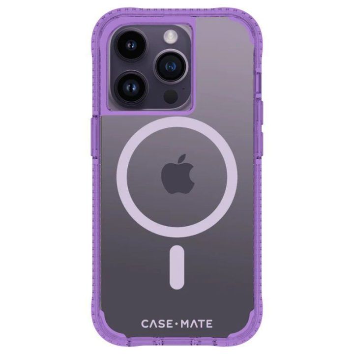 Dėklas iPhone 14 Pro Case-Mate Tough Plus MagSafe, la La Lavender